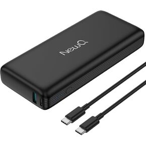 NEWQ 2-in-1 Steam Deck Battery Bank & Stand for Steam Deck/Steam Deck OLED, 20000mAh 65W PD3.0 Fast Charging Power Bank, Steam Deck Accessories, with Dual USB C Cables（Not Suitable for Case） NQ-SD-02