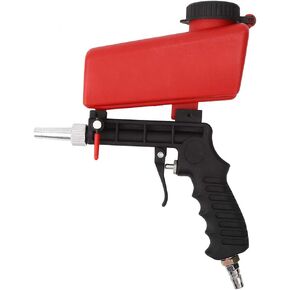 Hand Held Sand Blaster Blasting Tool Portable Pneumatic Aluminum Remove Paint, , , and Grime on Surfaces