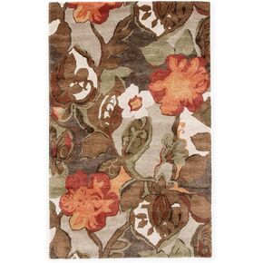 Jaipur Living Petal Pusher Handmade Floral Light Gray/Multicolor Area Rug (8'X10')