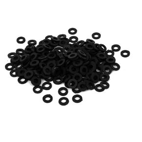 uxcell Plastic Flat Washers M3 6mm OD 3mm ID 1mm Thickness for Faucet Pipe Water Hose, Pack of 200