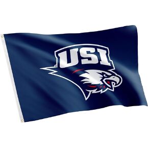 Desert Cactus University of Southern Indiana Flag Screaming Eagles Banners 100% Polyester Indoor Outdoor 3x5 feet Flags (Style 4)