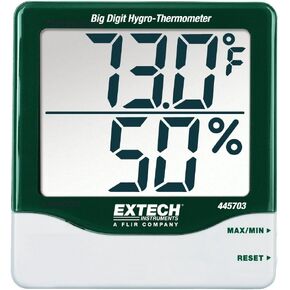 Extech - 445703 Digit Thermometer Green and Gray
