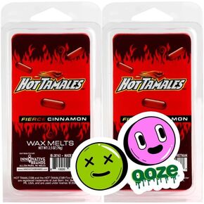 Ooze Watermelon Wax Melts Cubes - 16 Pack of Wax Warmer Cubes - Candy Scented Wax Melts 2.5oz - Long Lasting Flameless Wax Cubes - Strong Scent Wax Melts