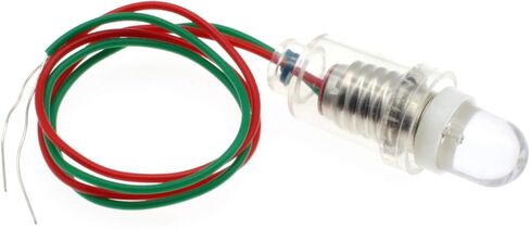 E10 برغي لمبات حامل قاعدة المصباح FDXGYH 6 قطع 3 فولت أضواء بيضاء باردة و6 قطع مقبس لمبة مع سلك للتجربة الإلكترونية أو تزيين الإضاءة بنفسك in Kuwait