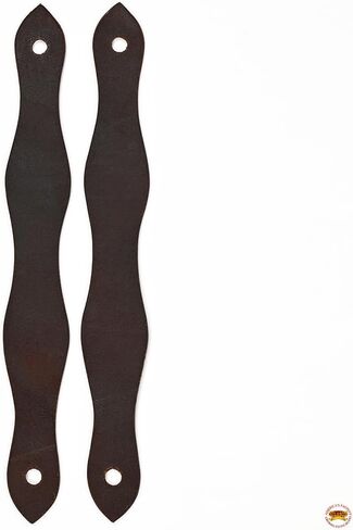 HILASON Western Spur Straps Leather Antique Brown | Spur Straps | Leather Spur Straps | spur Straps for Women and Men | spur Straps Western in Kuwait
