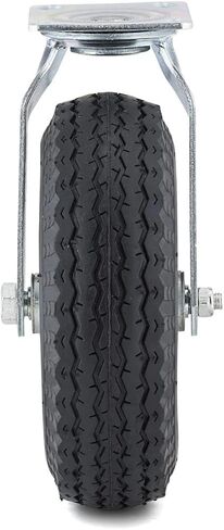 Richelieu Hardware (203 mm) F26488 Industrial Rubber Swivel Casters, 8 Wheel Diameter, Black in Saudi Arabia