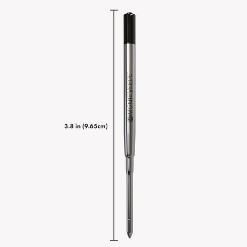Monteverde Superbroad Ballpoint Refill For Parker Ballpoint Pens, 6/Pack, Blue (P153BU) in Saudi Arabia
