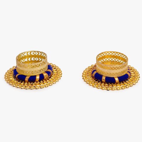 مجموعة من 2 ديكور ديوالي دياس T ضوء Tealight حامل شموع نذرية بدون شمع أضواء مصباح ديوالي الهدايا والديكورات ديكور احتفالي Deepawali Puja لهجات ديكور المنزل الاحتفالية in Kuwait