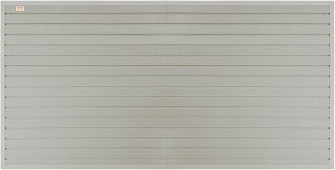 VEVOR Slatwall Panels, 4 ft x 1 ft Gray Garage Wall Panels 12"H x 48"L (Set of 8 Panels), Heavy Duty Garage Wall Organizer Panels Display for Retail Store, Garage Wall, and Craft Storage Organization in Saudi Arabia