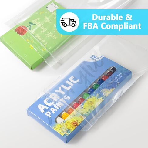 6 × 10 أكياس بلاستيكية طويلة، أكياس بسحاب، أكياس بولي بلاستيكية شفافة، 2.5 مل، 6 × 10 بوصة (عبوة من 100) in Kuwait