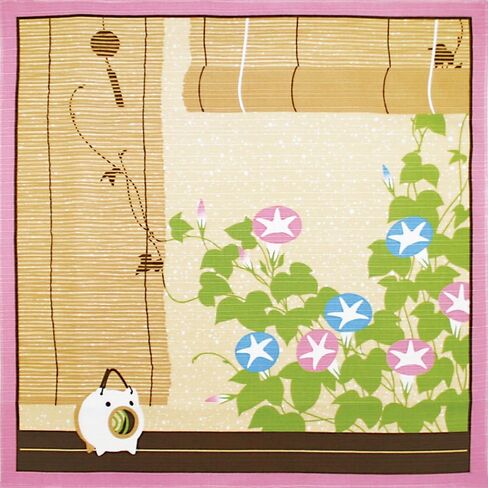 Yamaco 88082 Flower Scenery, Small Furoshiki, Winter, 19.7 x 19.7 inches (50 x 50 cm) in Saudi Arabia
