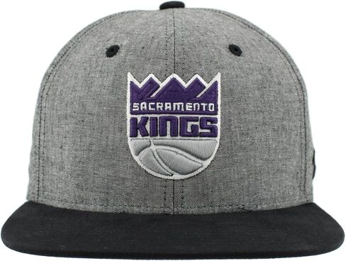 ZHATS NBA Officially Licensed Adjustable Snapback Hat Heather Black in Saudi Arabia