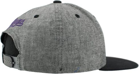ZHATS NBA Officially Licensed Adjustable Snapback Hat Heather Black in Saudi Arabia