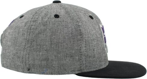 ZHATS NBA Officially Licensed Adjustable Snapback Hat Heather Black in Saudi Arabia