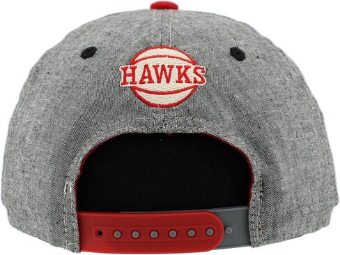 ZHATS NBA Officially Licensed Adjustable Snapback Hat Heather Black in Saudi Arabia