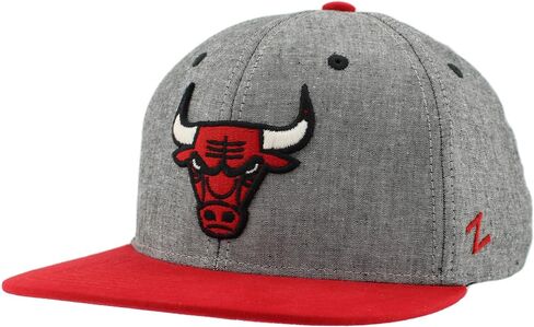 ZHATS NBA Officially Licensed Adjustable Snapback Hat Heather Black in Saudi Arabia