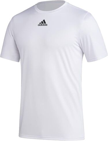 adidas Mens SS Pregame Bos Tee Medium Grey Heather MD in Saudi Arabia