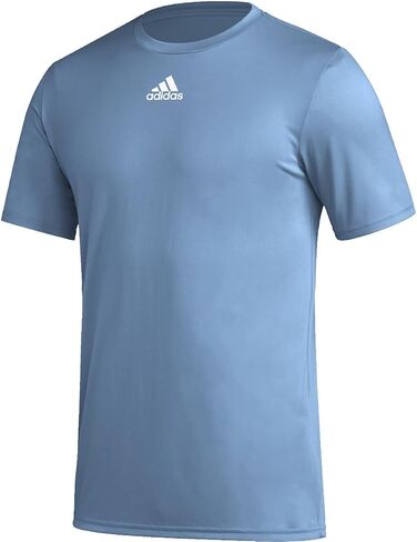 adidas Mens SS Pregame Bos Tee Medium Grey Heather MD in Saudi Arabia
