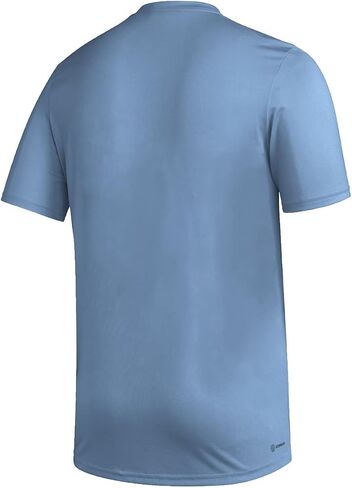 adidas Mens SS Pregame Bos Tee Medium Grey Heather MD in Saudi Arabia