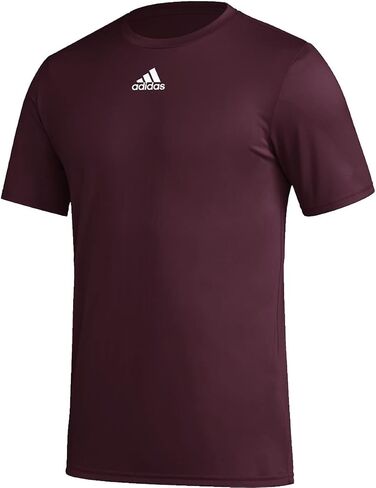 adidas Mens SS Pregame Bos Tee Medium Grey Heather MD in Saudi Arabia