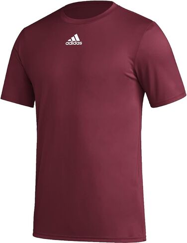 adidas Mens SS Pregame Bos Tee Medium Grey Heather MD in Saudi Arabia