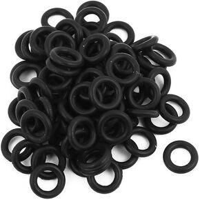 uxcell Nitrile Rubber O-Rings, 9mm OD 5mm ID 2mm Width, Metric Sealing Gasket, Pack of 80