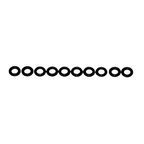 Sterling Seal ORBN010x10 Number-010 Standard O-Ring, Buna Nitrile Rubber, 70 Durometer Hardness, 1/4" ID, 3/8" OD (Pack of 10)
