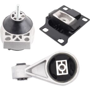 Engine Motor and Transmission Mount Kit Compatible with 2014-2018 Mazda 3 2.0L & 2014-2017 Mazda 6 2.5L & 2014-2016 Mazda CX-5 2.5L 3-Piece Set A4446 A4438 A4439