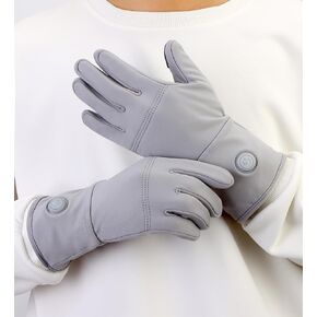 CUEHEAT Heated Glove Liners, Flexible Ultrathin, Touchscreen Compatible, Rechargeable Battery Electric Heating, Indoor Use