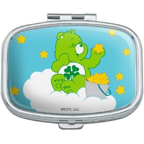 Care Bears Good Luck Bear Rectangle Pill Case Trinket Gift Box