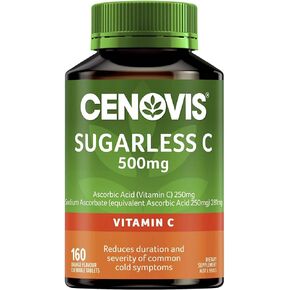 Vitamin C 500mg Sugarless 160 Tablets Product of Australia