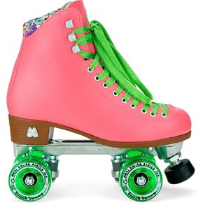 Moxi Beach Bunny Roller Skates - Fashionable Womens Roller Skates | Watermelon | Size 3