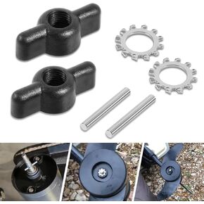 MKP-10 1865011 Prop Nut Kit B (1/2") Compatible with Minn Kota Trolling Motor MKP-4 Vanishing Prop & MKP-8 Weedless Wedge