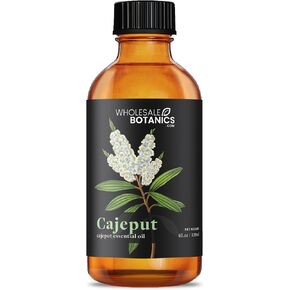 Cajeput Essential Oil by Wholesale Botanics- Premium Grade Oil | for Aromatherapy, Soaps, & Candles | Vegan & Cruelty Free (1 oz.)