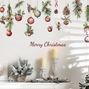 4 Sheets Christmas Realistic 3D Mouse Hole Wall Decals Cute Mouse in Hole Wall Stickers Removable Funny Mouse Hole Wall Stickers for Wall,Home,Kids Room, Living Room, Bedroom,Nursery Decor