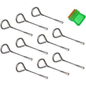 10 Pack Paint Can Opener, Bottle Opener, Metal Paint Can Opening Tool, 10 Pack Steel Paint Can Tool with Paint Scraping Tool