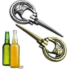 2 Pcs Hand of The King Pin Beer Bottle Opener Keychain - Bottle Openers Beer Can Opener Cool Beer Opener Church Key Can Opener Bar Key for Bartenders - Cool Bottle Opener Bartender Bottle Cap Opener