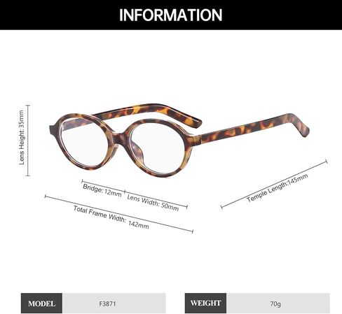 YAMEIZE Small Oval Blue Light Blocking - Glasses Women Men Retro Clear Anti Blue Light Eyeglasses for Computer Gaming in Saudi Arabia