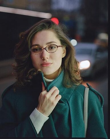 YAMEIZE Small Oval Blue Light Blocking - Glasses Women Men Retro Clear Anti Blue Light Eyeglasses for Computer Gaming in Saudi Arabia