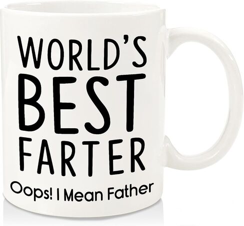 Dad Birthday Gifts From Daughter Dad Gifts From Son 11oz Best Dad Coffee Mug Funny Happy Bday Christmas Holiday Presents For Father Dad In Law Bonus Dad Step Dad Men Black Cup Gift in Saudi Arabia