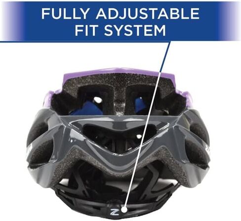 خوذة الدراجة الشبابية زيفال فلايت 24 ليلك (للأعمار من 8 سنوات فما فوق، 24 فتحة، قناع، للجنسين) in Kuwait