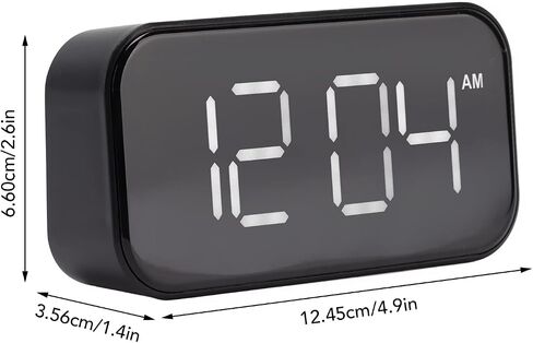 Yosoo Digital Alarm Clock, USB Desktop Large Display Electronic Clock, Has No Dazzling Lights or Any Annoying Sounds, Creating a Quiet Sleeping Environment in Saudi Arabia