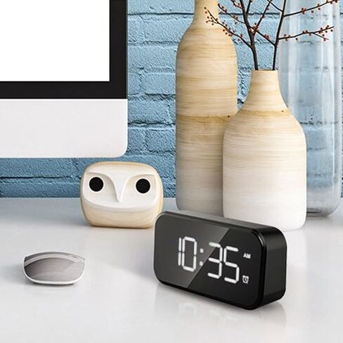 Yosoo Digital Alarm Clock, USB Desktop Large Display Electronic Clock, Has No Dazzling Lights or Any Annoying Sounds, Creating a Quiet Sleeping Environment in Saudi Arabia