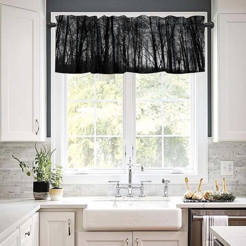 African Tribal Window Valance Curtain African Mud Cloth Pattern Abstract Geometric Ethnic Traditional Window Treatment Valances for Kitchen Dinning Living Room Bedroom 54x18inch in Kuwait