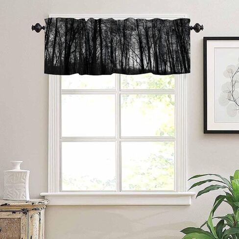 African Tribal Window Valance Curtain African Mud Cloth Pattern Abstract Geometric Ethnic Traditional Window Treatment Valances for Kitchen Dinning Living Room Bedroom 54x18inch in Kuwait