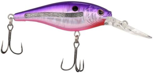 Berkley Scented Flicker Shad Pro 3 Pack Fishing Lure, Red Tiger, 5/16 oz, 2.75in | 7 cm, Size, Profile and Dive Depth Imitates Real Shad, Equipped with Fusion19 Hook in Saudi Arabia