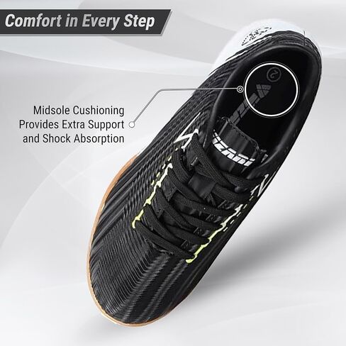 Vizari Men's Tesoro ID Indoor Soccer/Futsal Shoes | for Teens and Adults in Saudi Arabia