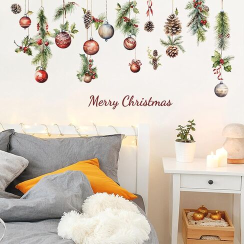 4 Sheets Christmas Realistic 3D Mouse Hole Wall Decals Cute Mouse in Hole Wall Stickers Removable Funny Mouse Hole Wall Stickers for Wall,Home,Kids Room, Living Room, Bedroom,Nursery Decor in Saudi Arabia