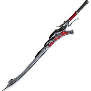 Sword Valley Red Queen Cosplay Anime Sword - Made of PU, Vivid Details