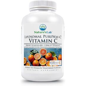Nature's Lab Liposomal PureWay-C® Vitamin C - Supports Immune Health & Collagen Production* - 90 Capsules